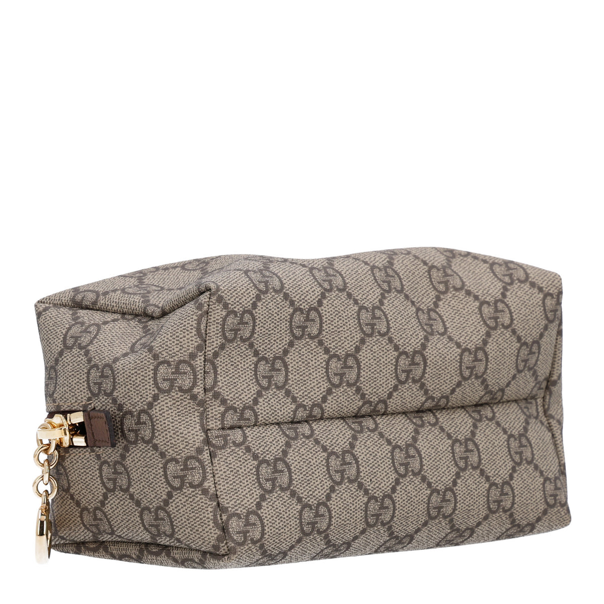 Gucci Soft GG Supreme Monogram Calfskin Medium Ophidia Cosmetic Case Beige Ebony New Acero 4 of 11