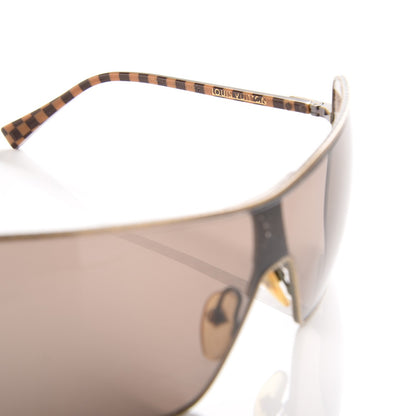 Louis Vuitton Conspiration Mask Sunglasses Z0196U Dore 5 of 7