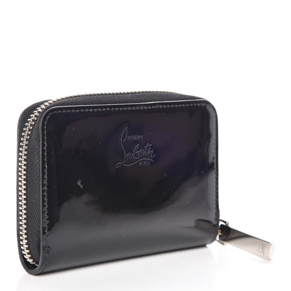 Christian Louboutin Patent Spiked Panettone Coin Purse Black Multicolor 3 of 9