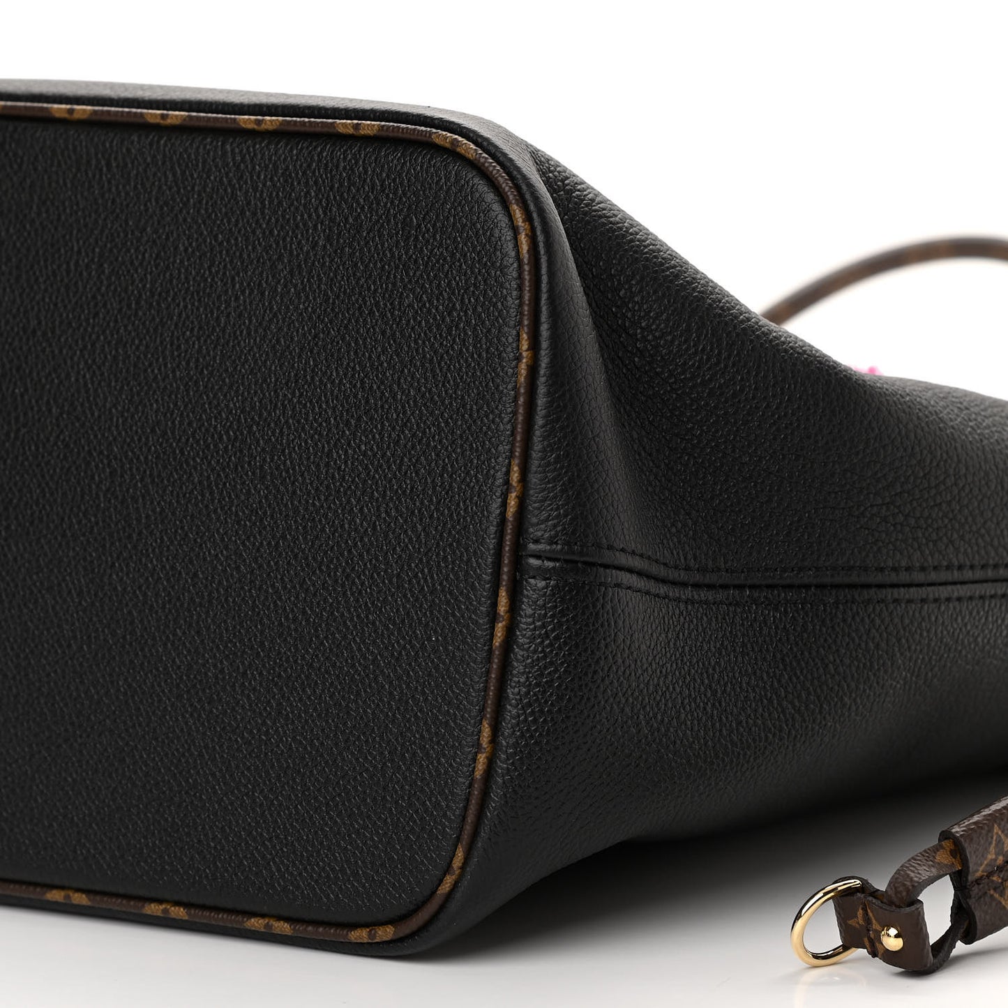 Calfskin Monogram Teddy Neverfull MM Black