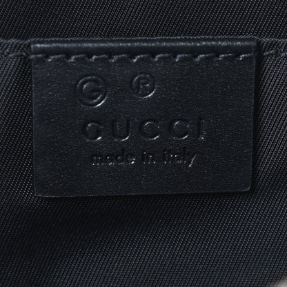 Gucci Canvas Web Slim Belt Bag Black 6 of 9