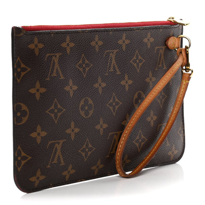 Louis Vuitton Monogram Neverfull MM GM Pochette Cherry 3 of 15