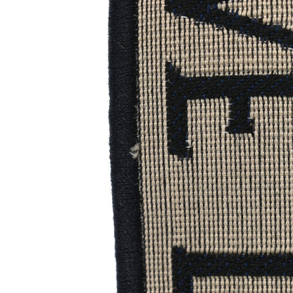 Loewe Calfskin Jacquard Anagram Strap Navy Black 6 of 7