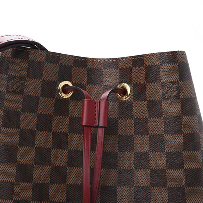 Louis Vuitton Damier Ebene Neonoe MM Cherry Berry 11 of 12