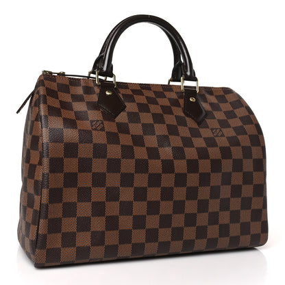 Louis Vuitton Damier Ebene Speedy 30 3 of 8
