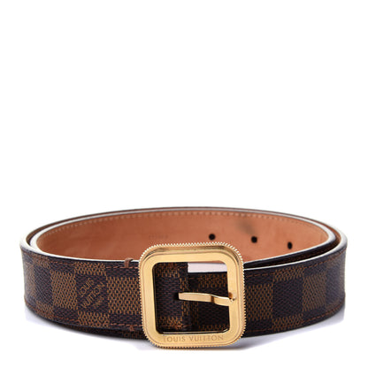 Louis Vuitton Damier Ebene Tresor Belt 80 32 1 of 4