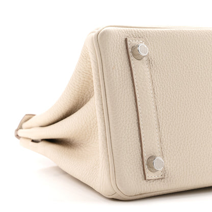 Hermes Togo Birkin 25 Craie 9 of 10