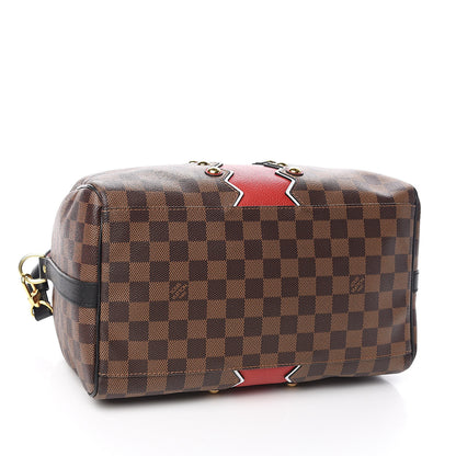 Louis Vuitton Damier Ebene Karakoram Speedy Bandouliere 30 4 of 11
