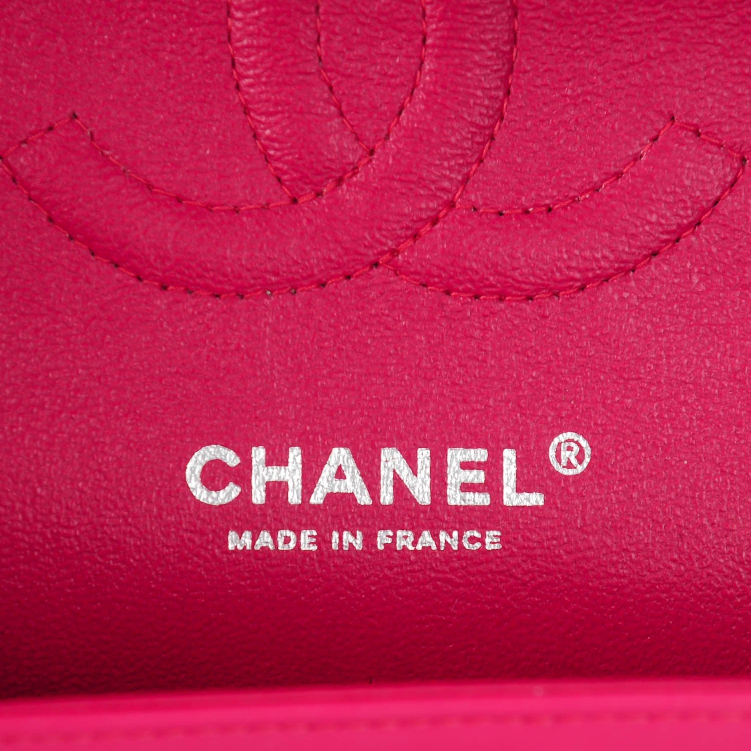 Chanel Patent Quilted Medium Double Flap Fuchsia 8 of 10