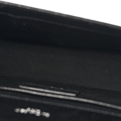 Saint Laurent Grain De Poudre Small Monogram Kate Satchel Black 4 of 11
