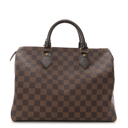 Louis Vuitton Damier Ebene Speedy 30 1 of 11