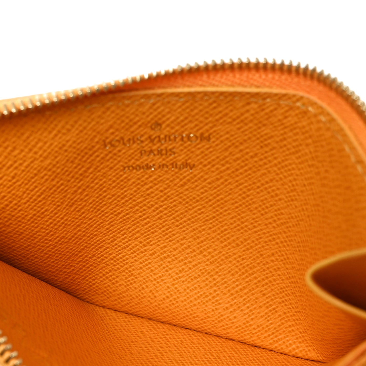 Monogram Heritage Coin Card Holder Safran Yellow