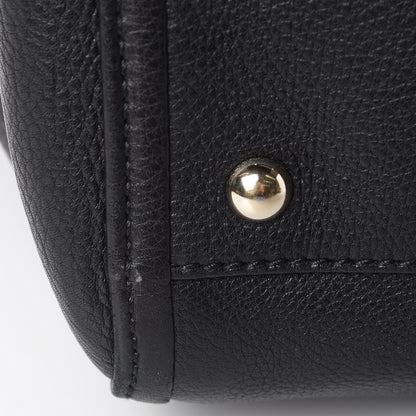 Gucci Pebbled Calfskin Large Soho Top Handle Bag Black 11 of 11
