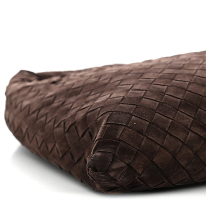 Bottega Veneta Suede Intrecciato Small Hop Fondant 9 of 10