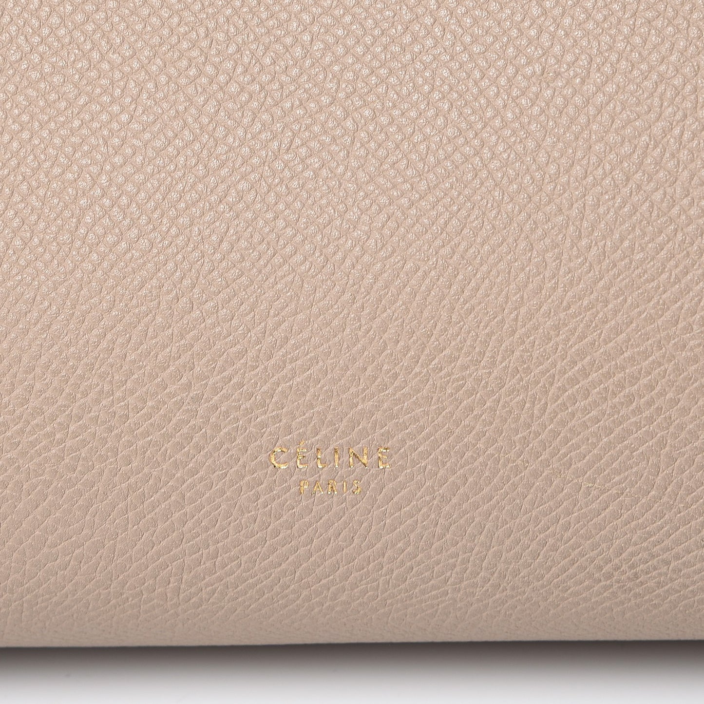 Grained Calfskin Mini Belt Bag Light Taupe