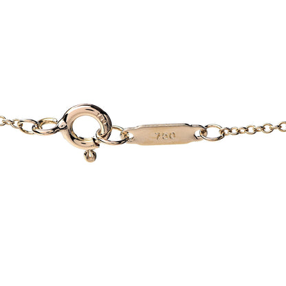 Tiffany 18K Yellow Gold Diamond Heart Locket Pendant Necklace 6 of 7