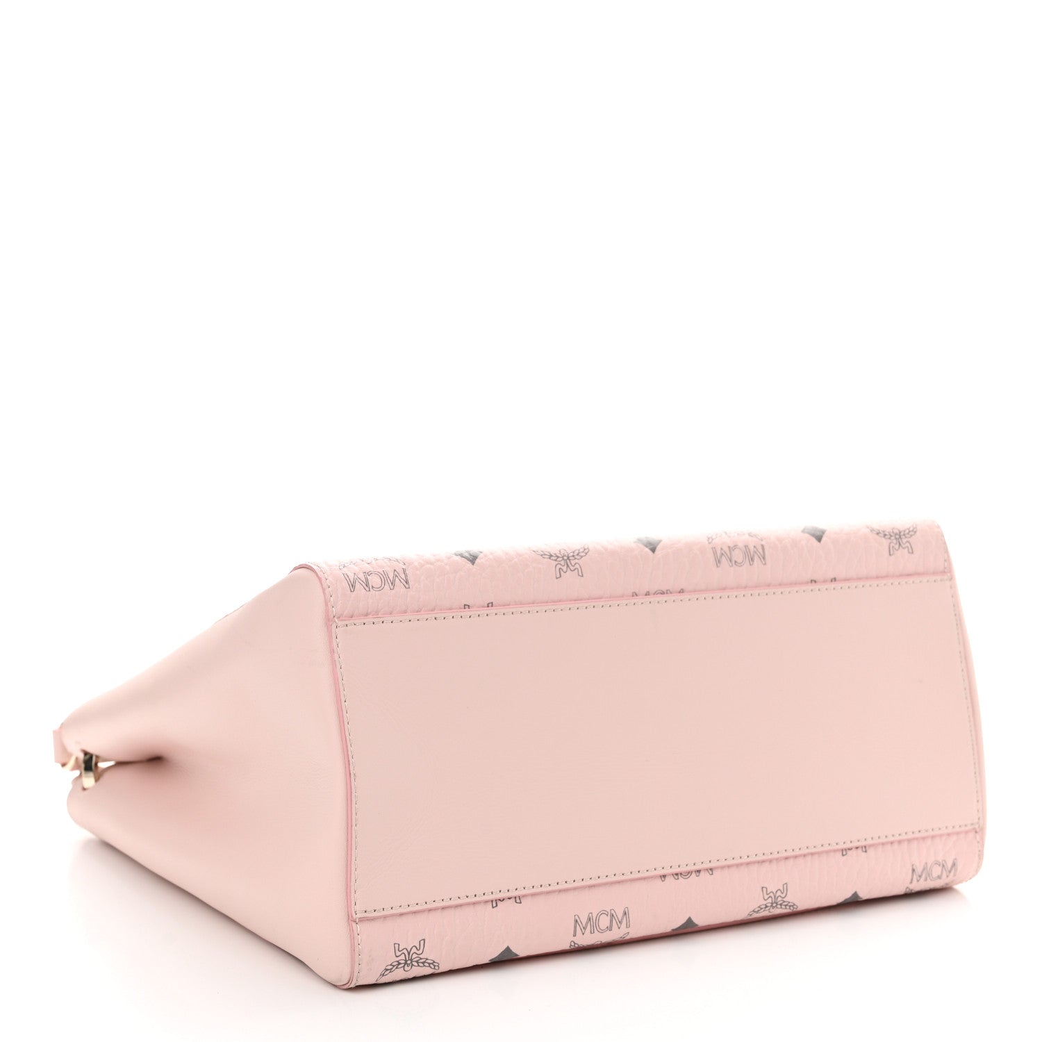MCM Visetos Medium Aren Hobo Powder Pink 4 of 10