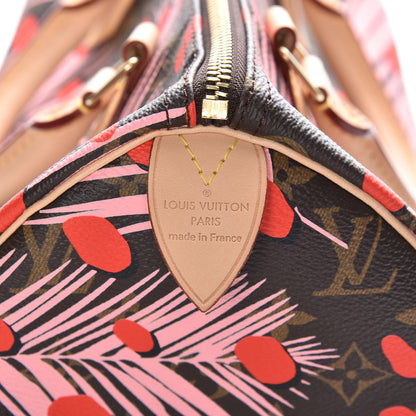 Louis Vuitton Monogram Jungle Dots Speedy 30 Sugar Pink Poppy 6 of 7