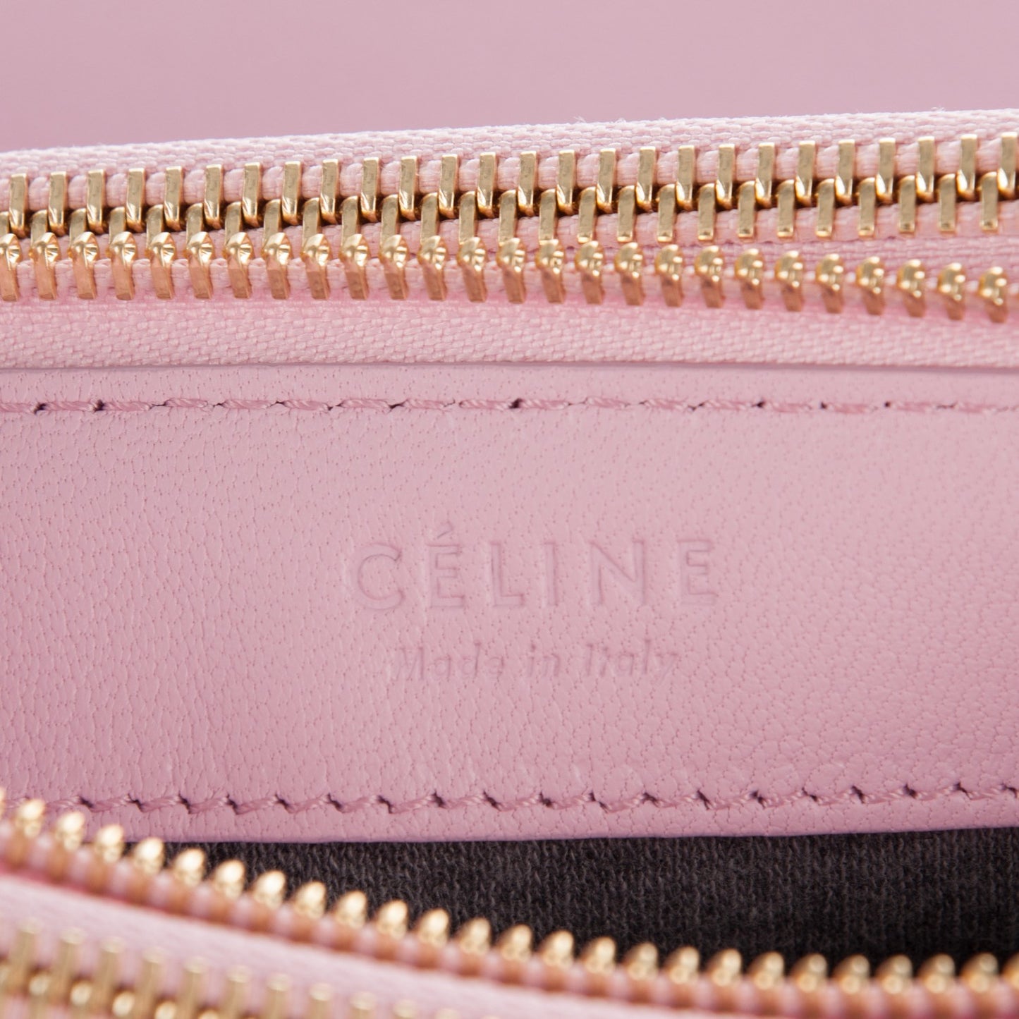 Lambskin Large Trio Crossbody Bag Pink