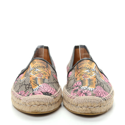 Gucci GG Supreme Monogram Bengal Espadrilles 38.5 Beige Pink 2 of 10