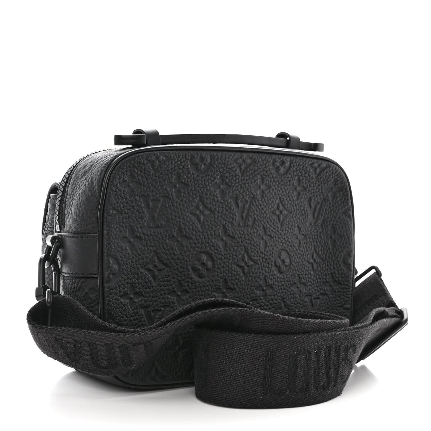 Taurillon Monogram S Lock Messenger Black