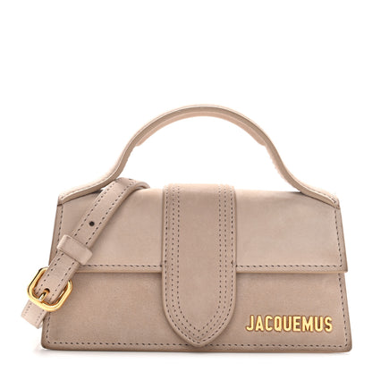 Jacquemus Nubuck Le Grand Bambino Dark Beige 1 of 10