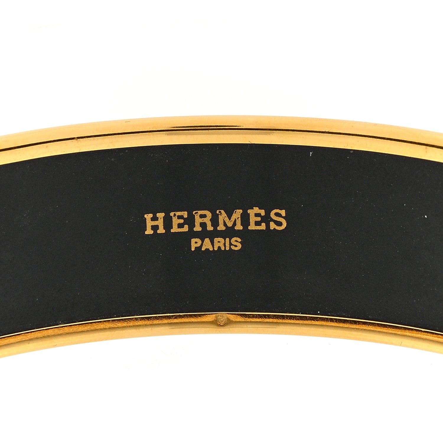Hermes Enamel Printed Torana Elephants Wide Bracelet 62 3 of 3