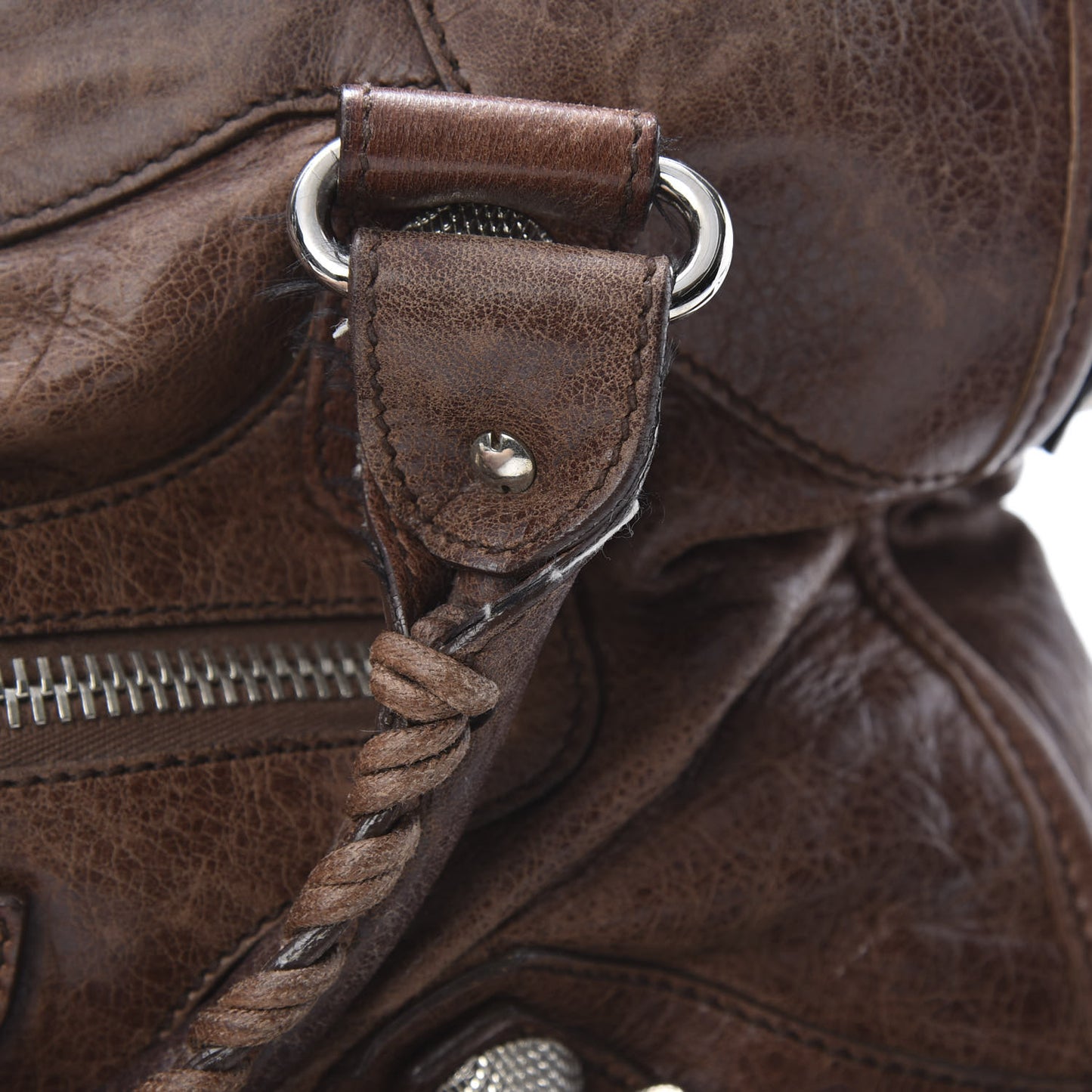 Agneau Giant 21 Silver Hardware City Chataigne