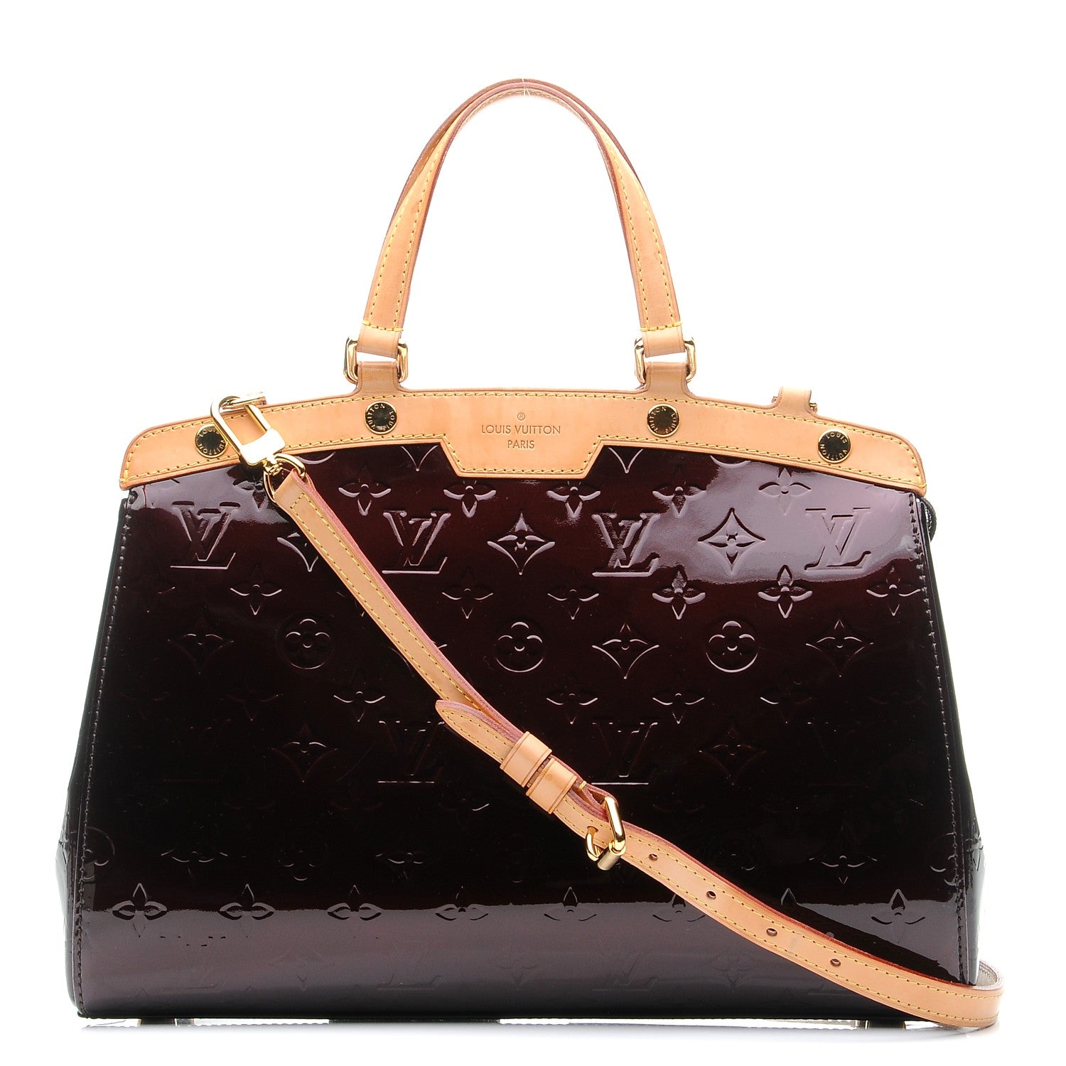 Louis Vuitton Vernis Brea MM Amarante 1 of 10