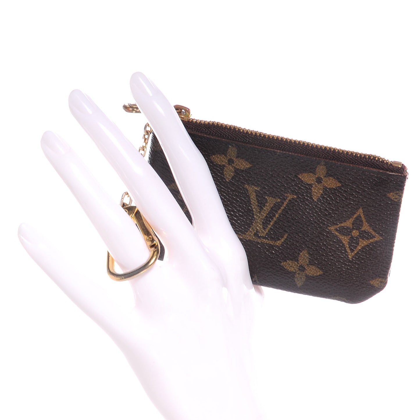 Monogram Key Pouch
