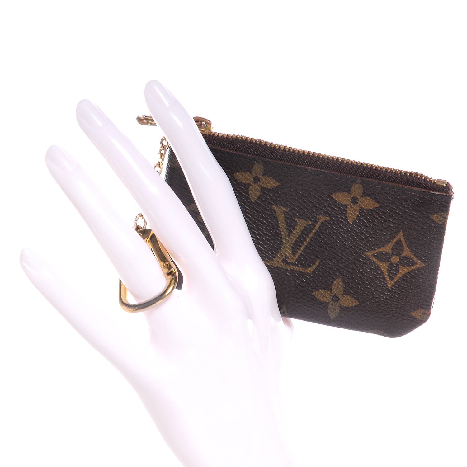 Louis Vuitton Monogram Key Pouch 2 of 7