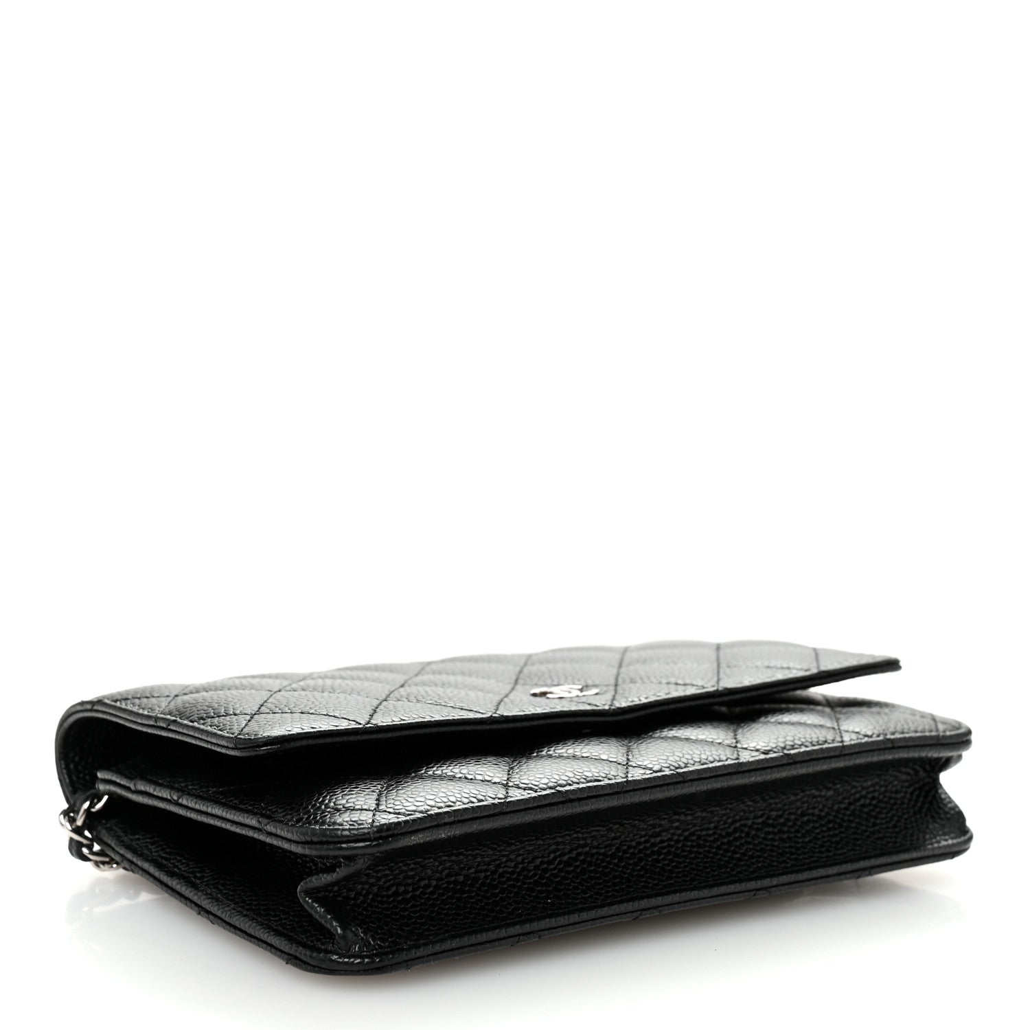 Chanel Caviar Quilted Wallet on Chain WOC Black 4 of 11