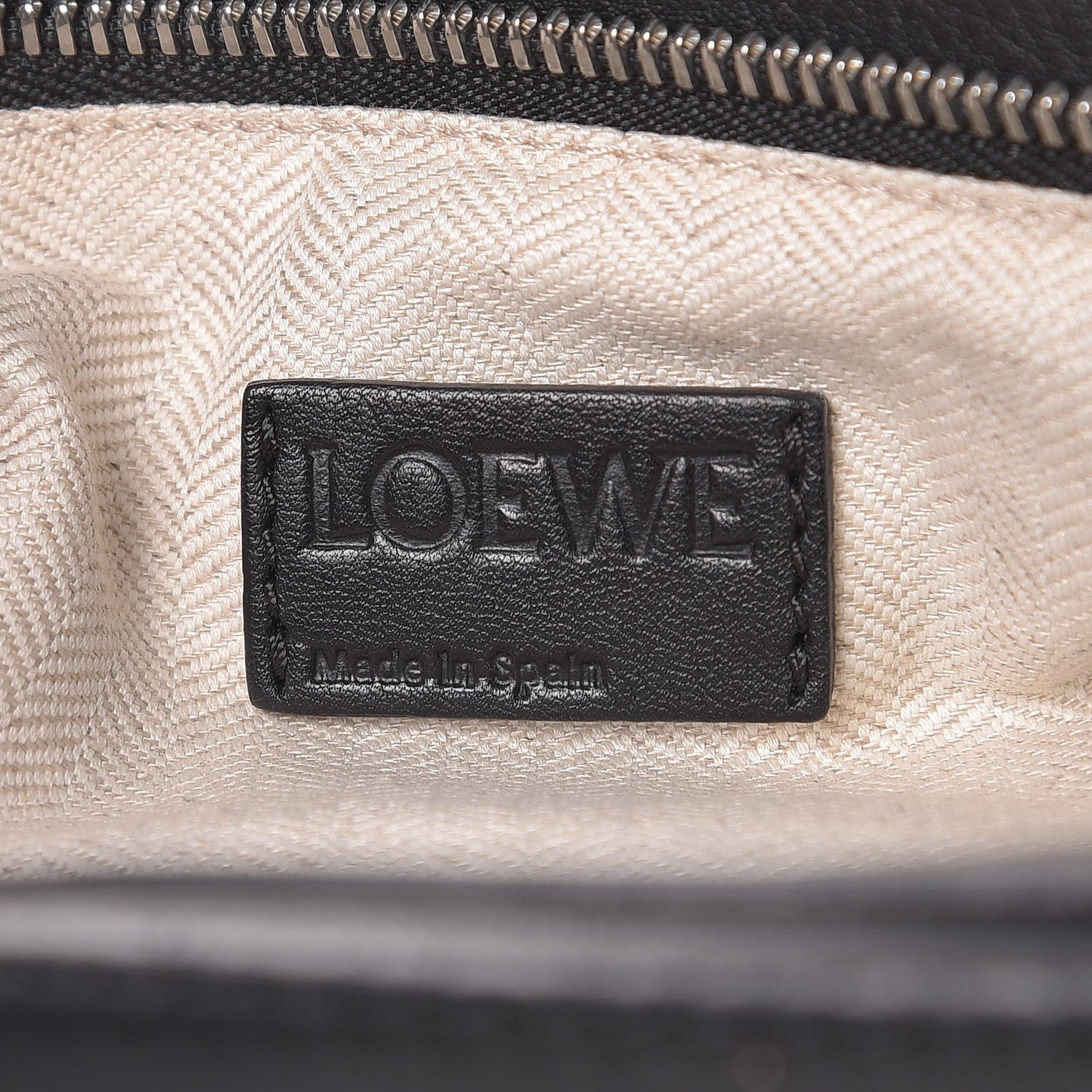 Calfskin Puzzle Bag Black