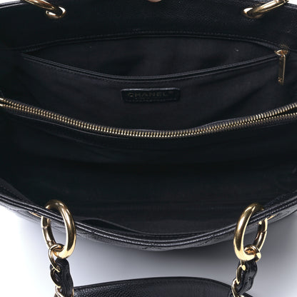 Chanel Caviar Quilted Grand Shopping Tote GST Black 4 of 4