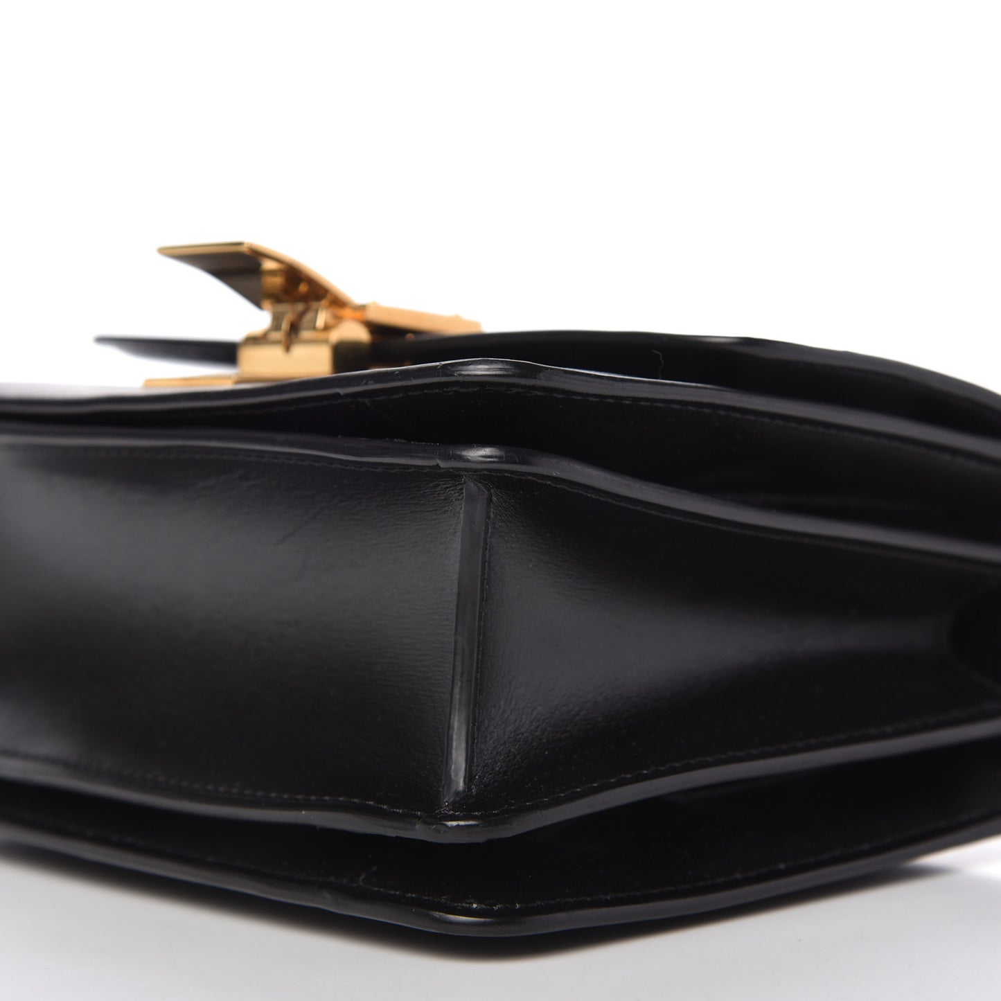 Box Calfskin Small Classic Box Flap Bag Black