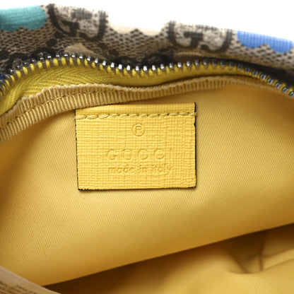 Gucci Soft GG Supreme Monogram Hearts Web Childrens Belt Bag Beige Ebony Multicolor Freesia 6 of 10