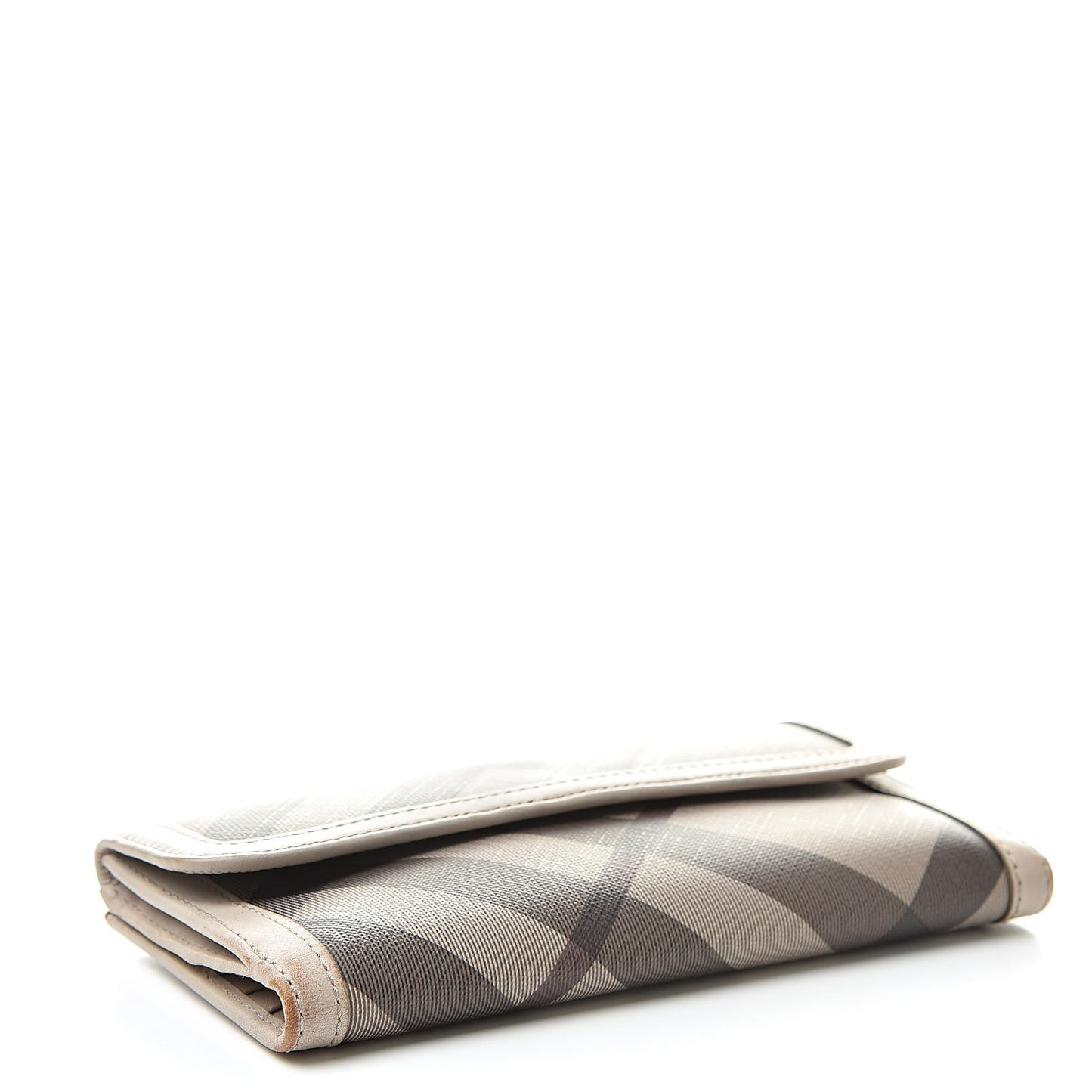 Smoked Check Continental Wallet Trench
