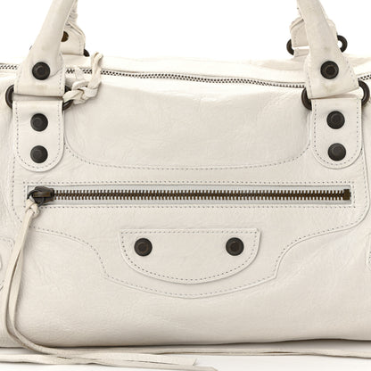 Balenciaga Agneau Classic Hardware Twiggy White 9 of 12