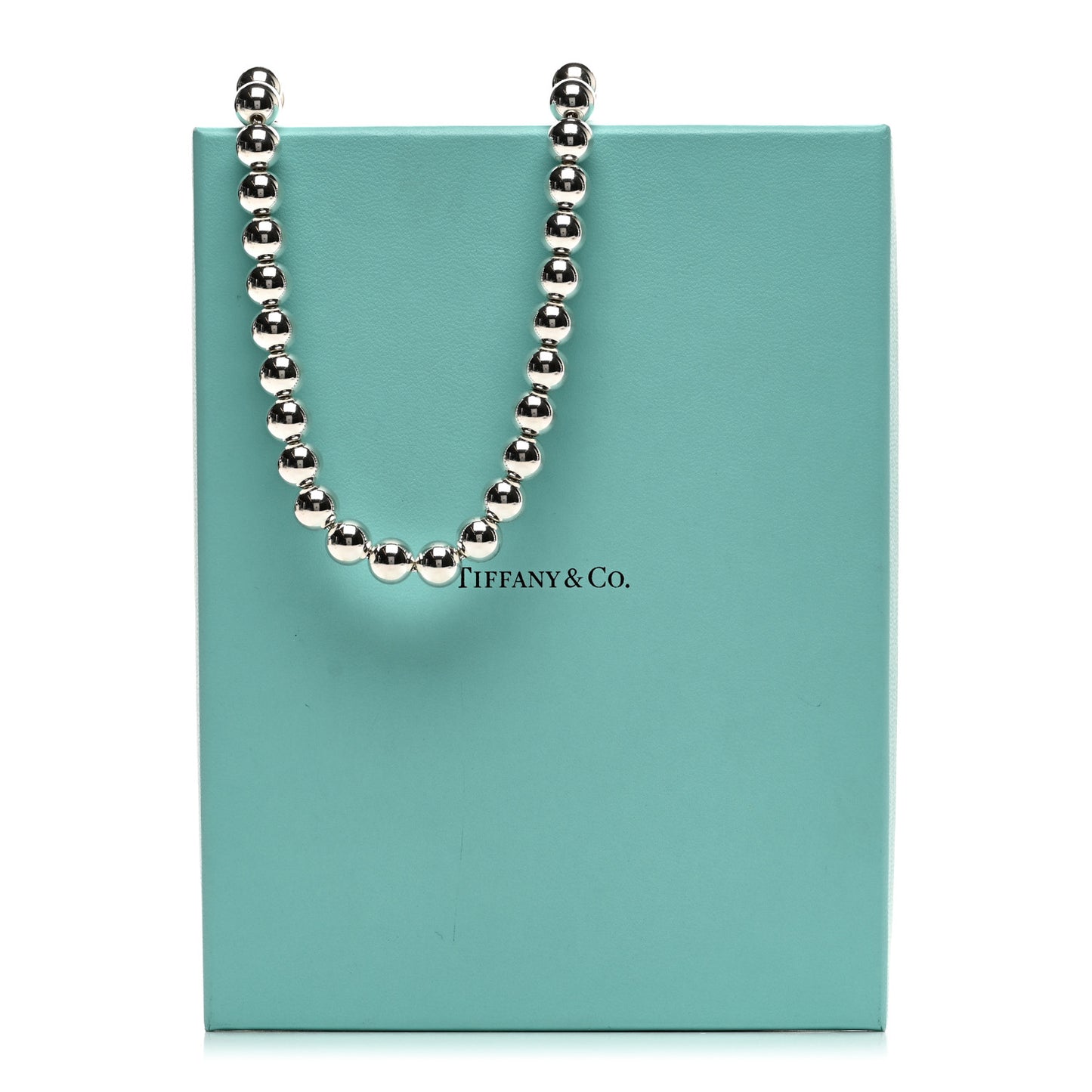 Sterling Silver 10mm Hardwear Ball Necklace