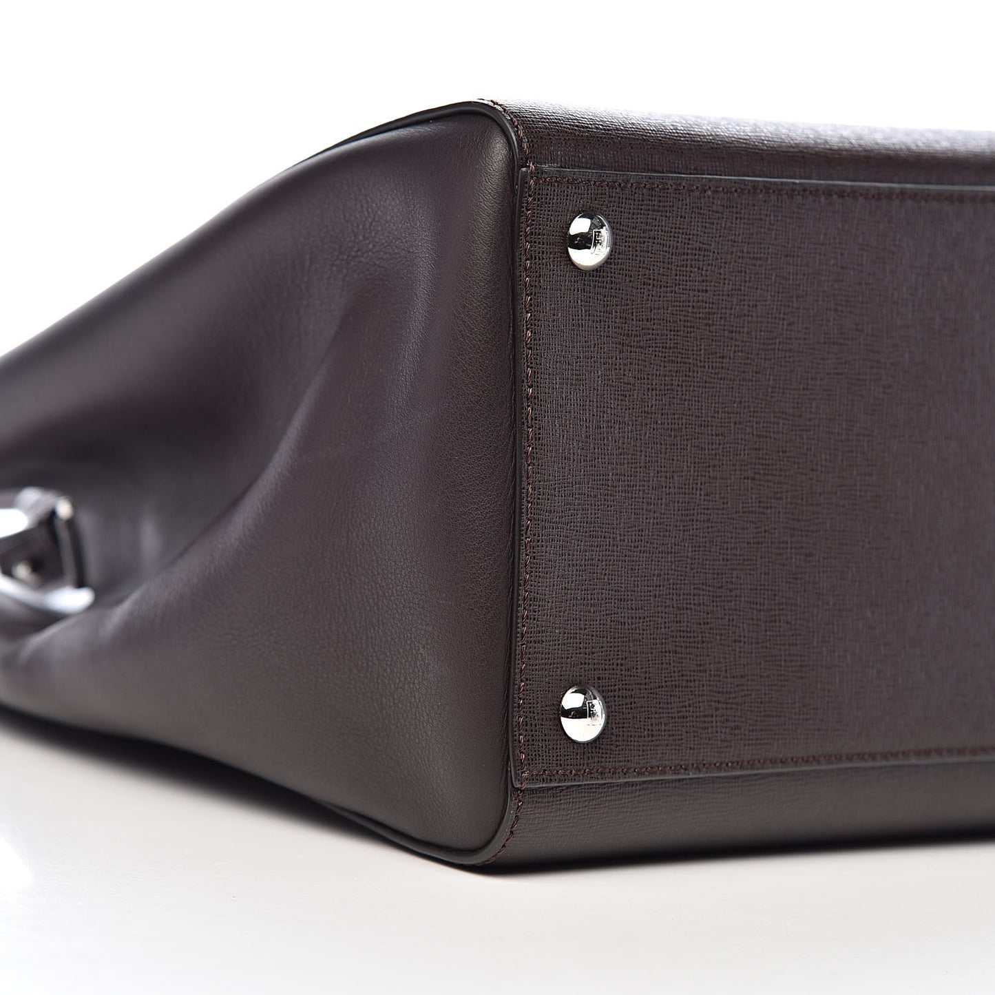 Vitello Elite Regular 2Jours Tote Caffe Noir