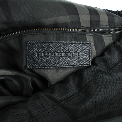 Burberry London Leather Nylon Mens Tote Black 6 of 15