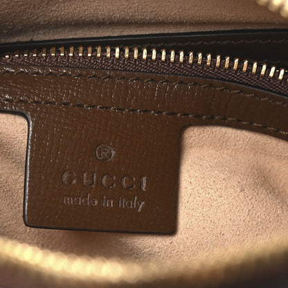 Gucci GG Supreme Monogram Small Horsebit 1955 Shoulder Bag Beige Brown Sugar 10 of 21