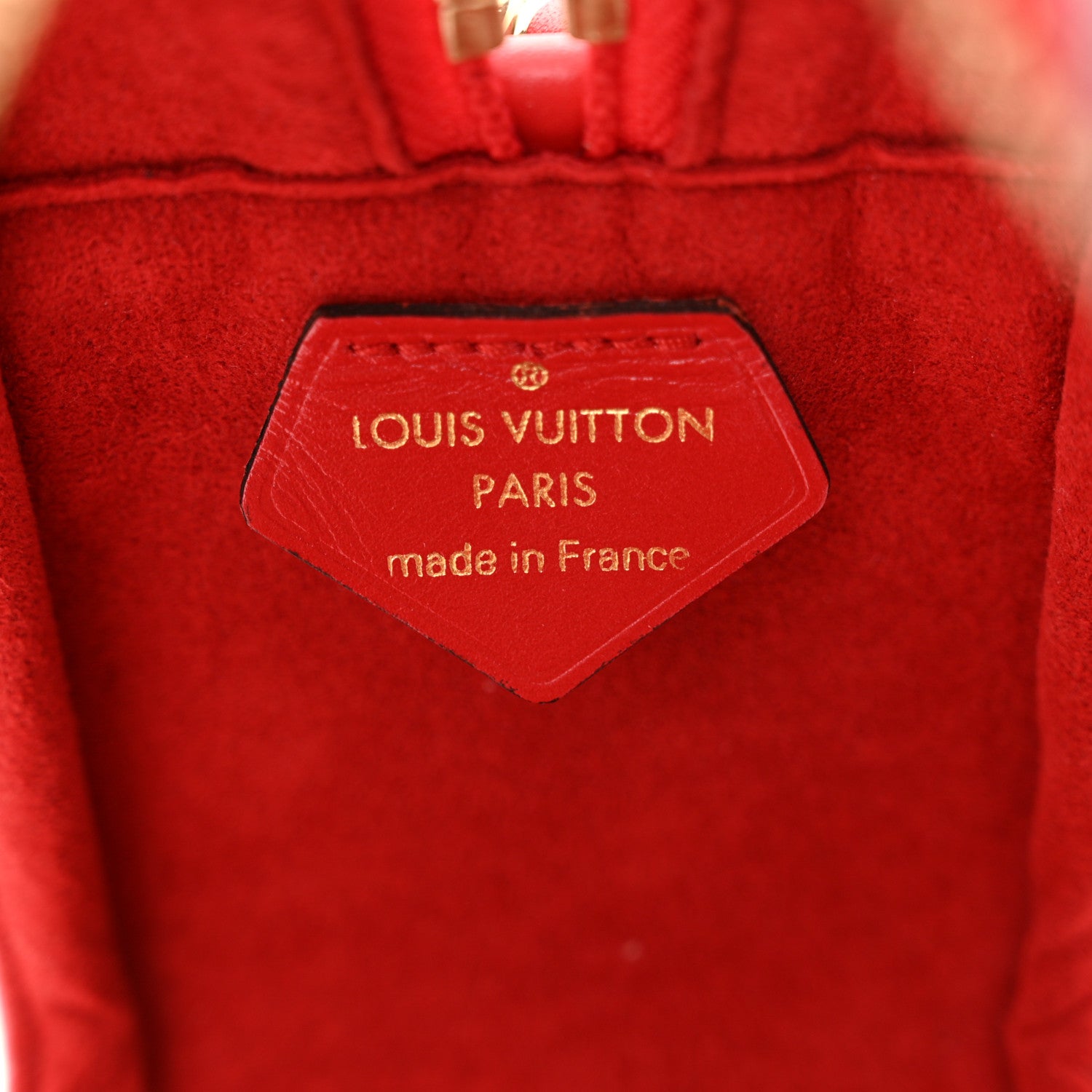 Louis Vuitton Denim Damier Monogram Patchwork PVC Beach Pouch Blue Rouge 5 of 13