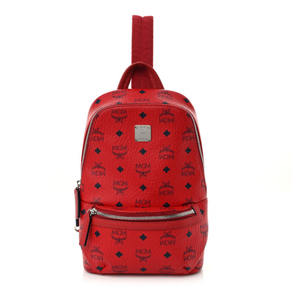 MCM Visetos Klassik Small Sling Bag Ruby Red 1 of 11