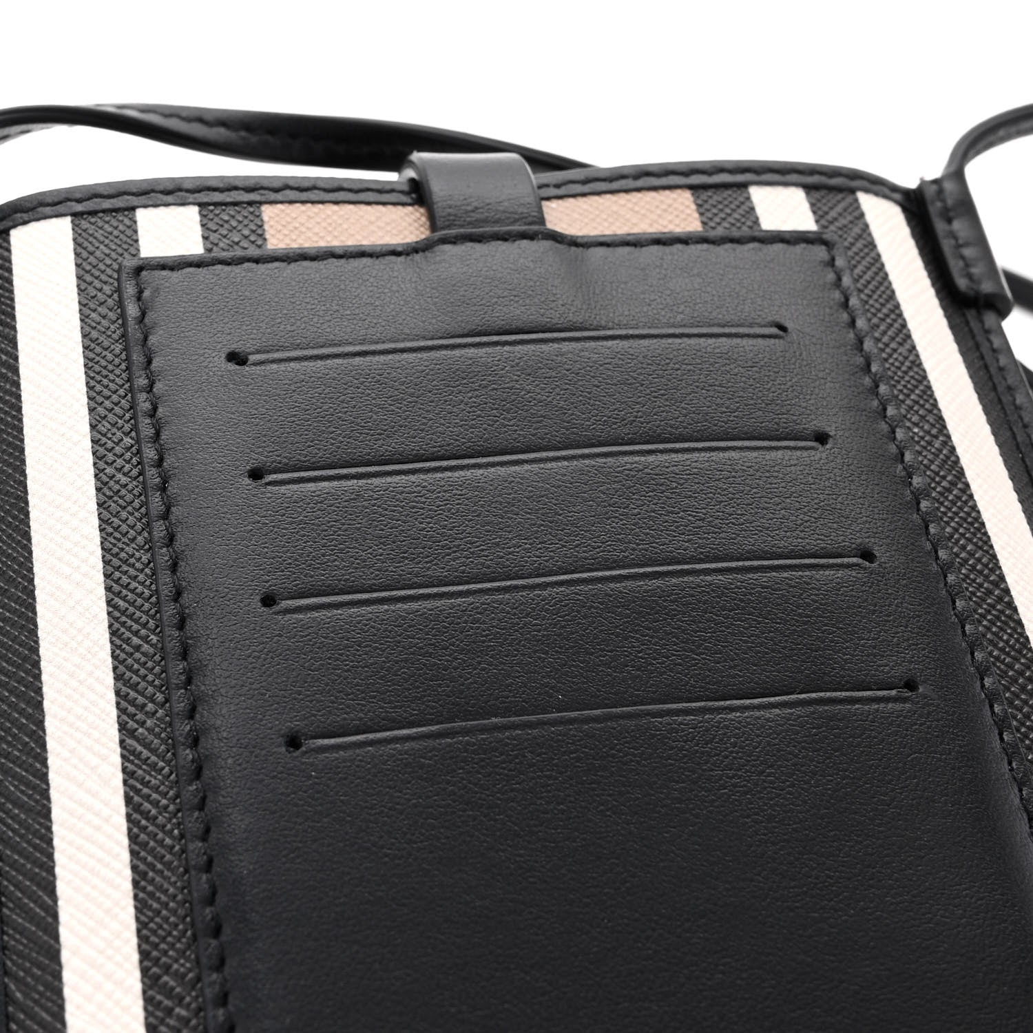 Burberry E-Canvas Calfskin Icon Stripe Anne Phone Case With Strap Archive Beige 12 of 12