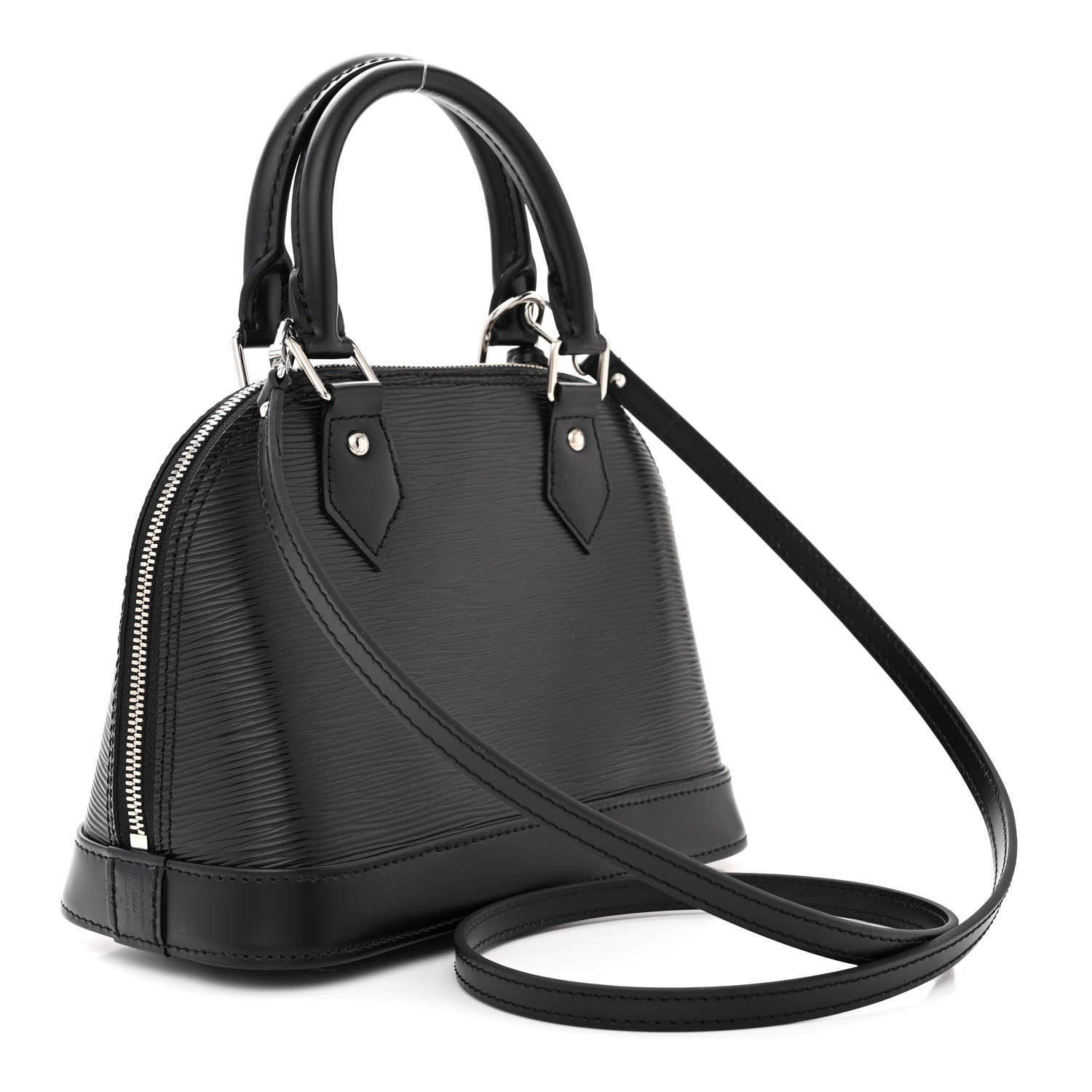 Louis Vuitton Epi Alma BB Black 3 of 10