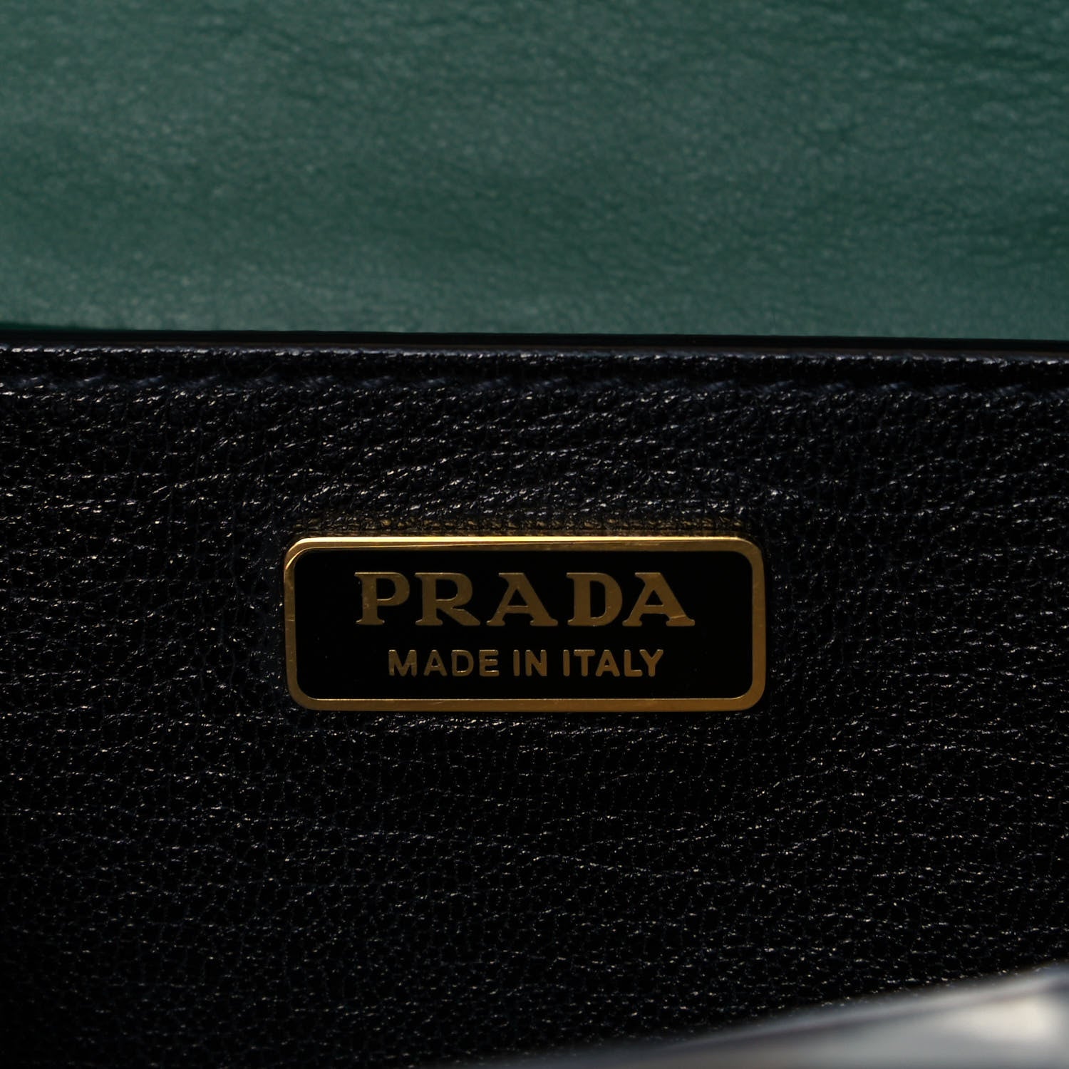Prada City Calf Saffiano Cahier Bag Biliardo Black 6 of 9