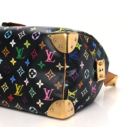 Louis Vuitton Monogram Multicolor Speedy 30 Black 9 of 12