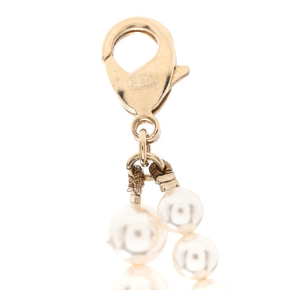 Chanel Pearl Crystal CC Logo Belt 80 Gold 4 of 5