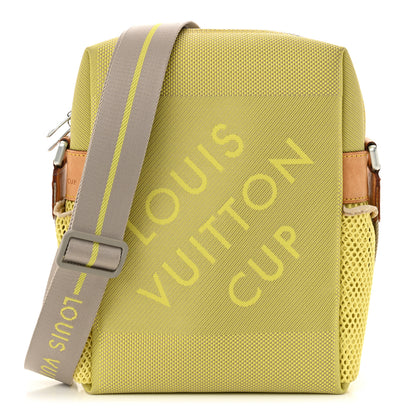 Louis Vuitton Damier Geant Americas Cup Bag Yellow 1 of 10